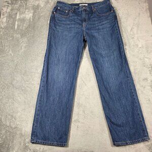 Levis Jeans Womens 32 Blue Low Pro Baggy Cotton Slouchy Skater 90s Denim